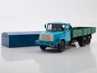 Масштабная модель 1:43 Бортовой грузовик ЗиЛ-133Г40 с тентом, с журналом №61 (Легендарные грузовики СССР)